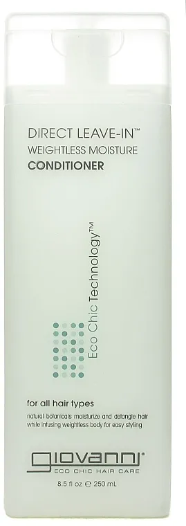 Giovanni Eco Chic Hair Care Conditioner Direct Leave-In Leave-in regenerator