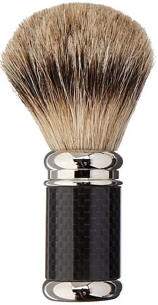 Golddachs Carbon Optic Finest Badger Shaving Brush Chrome Handle Četka za brijanje s kromiranom drškom
