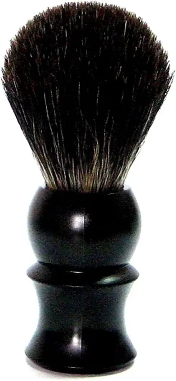 Golddachs Pure Badger Plastic Black Matt Četka za brijanje s dlakom jazavca, plastika, mat crna