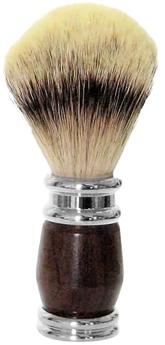 Golddachs Shaving Brush Silver Tip Badger Rose Wood Silver Četka za brijanje, ružino drvo