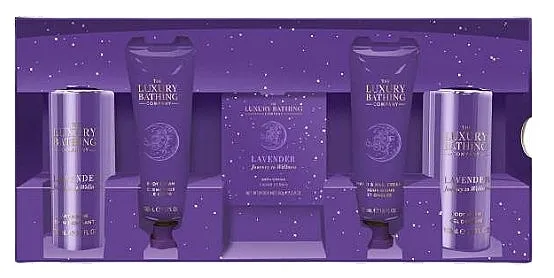Grace Cole The Luxury Bathing Lavender Journey To Wellness Bathing Rituals Set, 5 proizvoda
