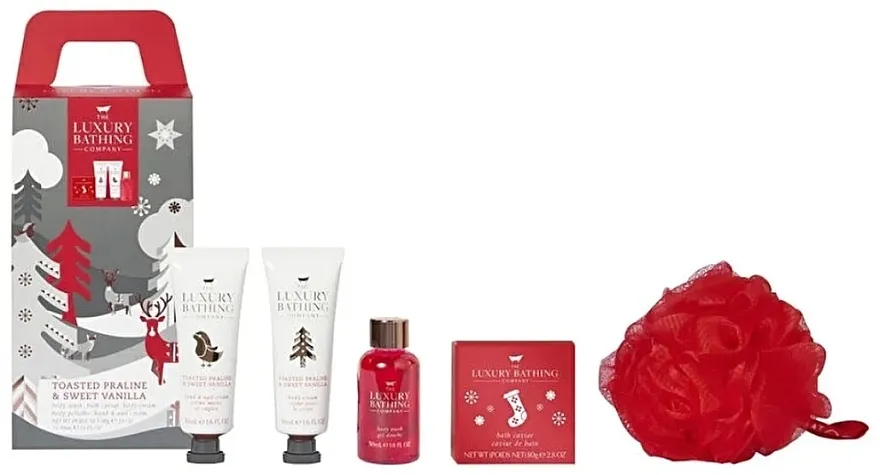 Grace Cole The Luxury Bathing Toasted Praline &amp; Sweet Vanilla Set Set, 5 proizvoda