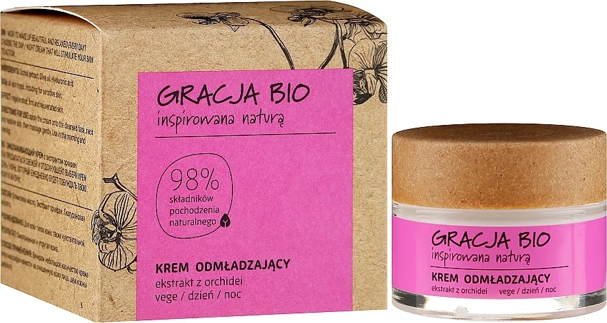 Gracja Bio Face Cream Krema za pomlađivanje lica s ekstraktom orhideje