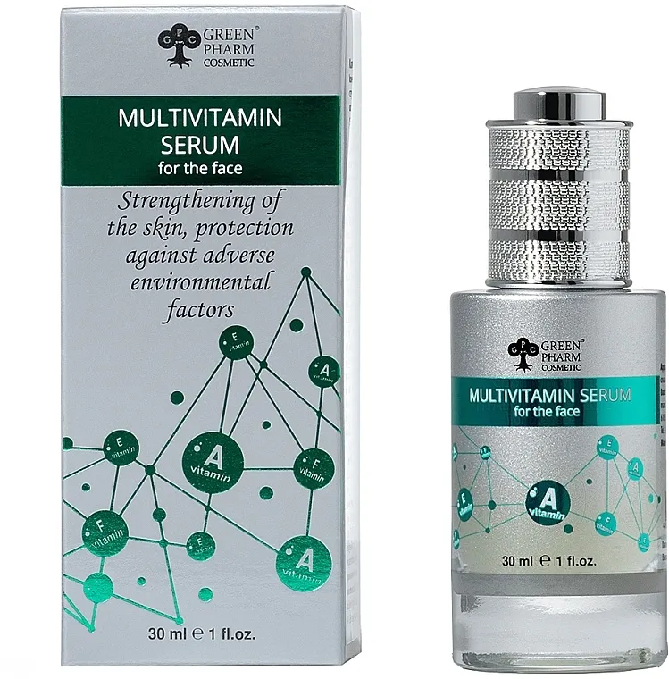 Green Pharm Cosmetic Multivitamin Serum Multivitaminski serum za lice