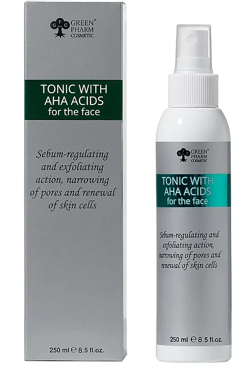 Green Pharm Cosmetic Tonic With AHA Acids PH 3,5 Toner sa AHA kiselinama
