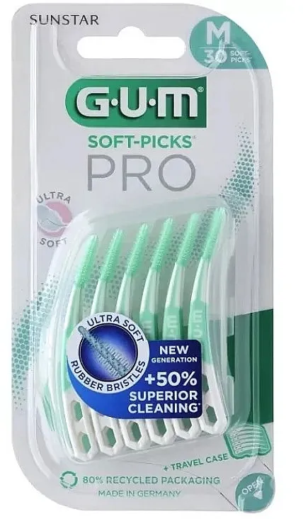 G.U.M Soft-Picks Pro Medium Set interdentalnih četkica, mint