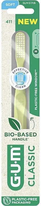 G.U.M Soft Regular Toothbrush Četkica za zube Classic 411, meka, limeta