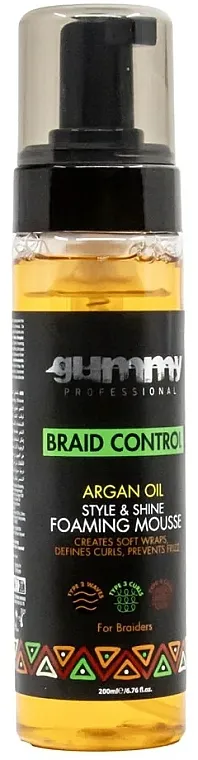 Gummy Braid Control Argan Forming Mousse Pena za stilizovanje kose sa arganovim uljem