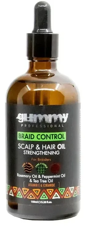 Gummy Braid Control Scalp &amp; Hair Oil Uljana formula za kosu i vlasište