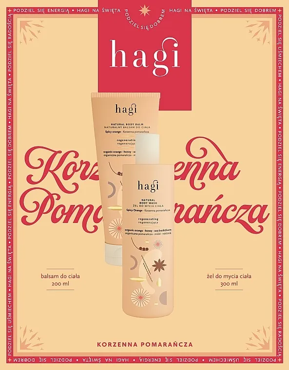Hagi Set (b/balm/200ml + sh/g/300ml) Set za telo