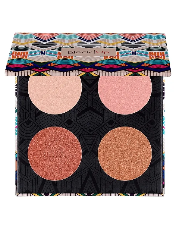 Hajlajter za lice Black Up Universal Highlighting Palette