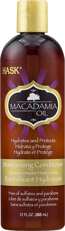 Hask Macadamia Oil Moisturizing Conditioner Hidratantni regenerator za kosu sa uljem makadamije