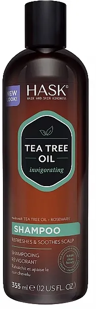 Hask Tea Tree &amp; Rosemary Oil Scalp Care Shampoo Jačajući šampon sa uljem čajevca i ekstraktom ruzmarina