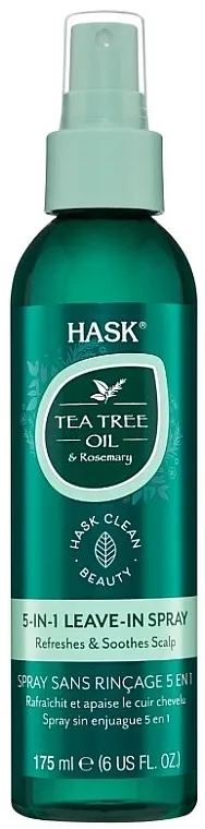 Hask Tea Tree Oil &amp; Rosemary Invigorating Leave-In Spray Osvježavajući sprej sa uljem čajevca i uljem od ruzmarina