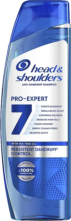 Head &amp; Shoulders Pro-Expert 7 With Tea Tree Oil Šampon protiv peruti Čajno drvo
