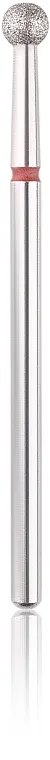 Head The Beauty Tools Dijamantski brus, lopta, 3,5 mm, crveni