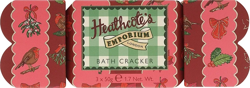 Heathcote's Emporium Bath Fizzer Cracker Set (bath/fizz/3x50g)