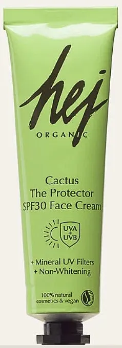 Hej Organic Cactus The Protector SPF30 Face Cream Krema za sunčanje za lice