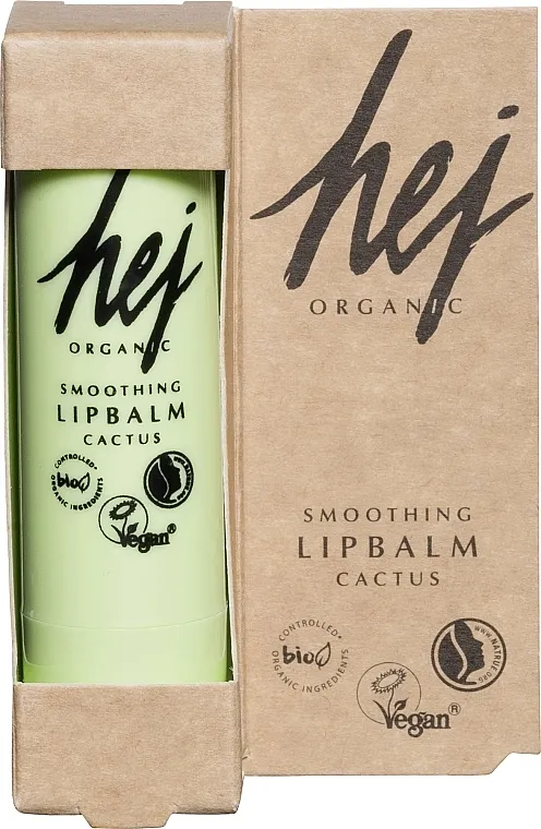 Hej Organic Smoothing Lip Balm Cactus Balzam za usne