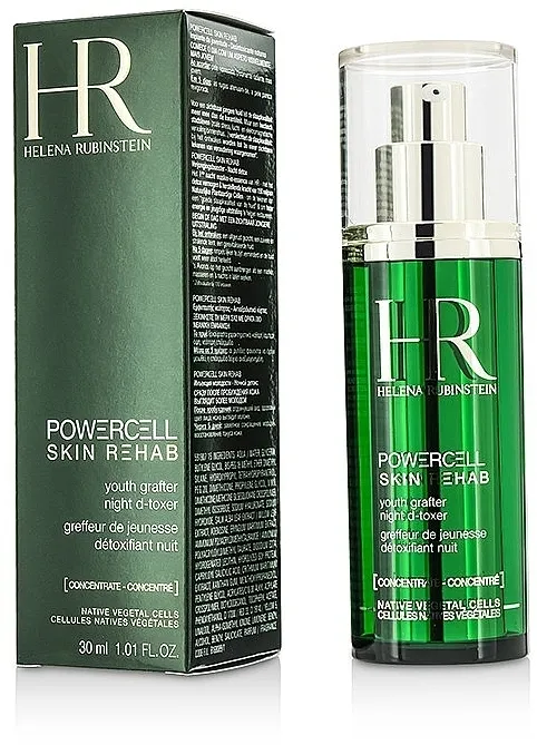 Helena Rubinstein Powercell Skin Rehab Youth Grafter Night D-Toxer Concentrate Serum za lice