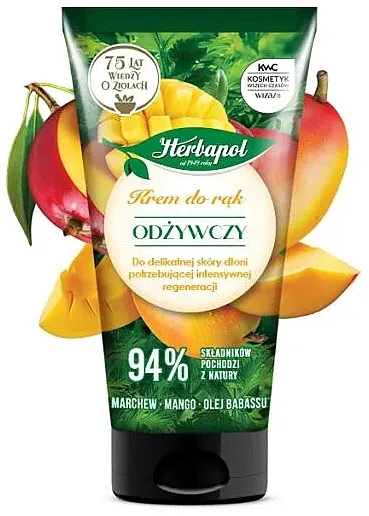 Herbapol Polana Hranjiva krema za ruke "Mrkva i mango"