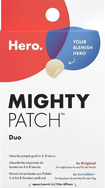 Hero Cosmetics Mighty Patch Duo Flasteri za akne