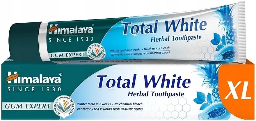 Himalaya Herbals Gum Expert Total White XL Toothpaste Pasta za izbjeljivanje zuba