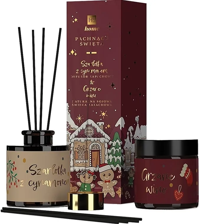 HiSkin (candle/100ml + aroma/diffuser/80ml) Set