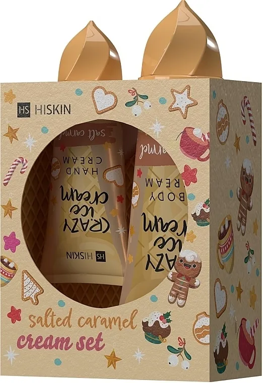 HiSkin Salted Caramel Cream Set (b/cr/200ml + h/cr/60ml)