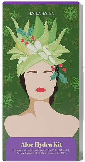 Holika Holika Aloe Hydra (patch/60pcs + mask/3x23ml) Set