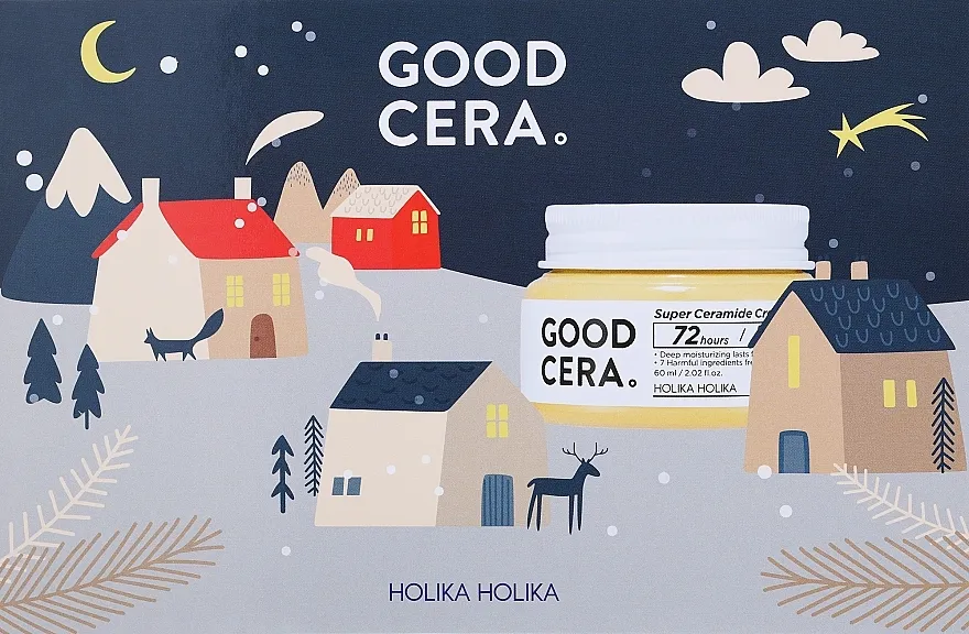 Holika Holika Good Cera Cream Sensitive Gift Set (cr/60ml + toner/20ml + em/20ml + cr/20ml)