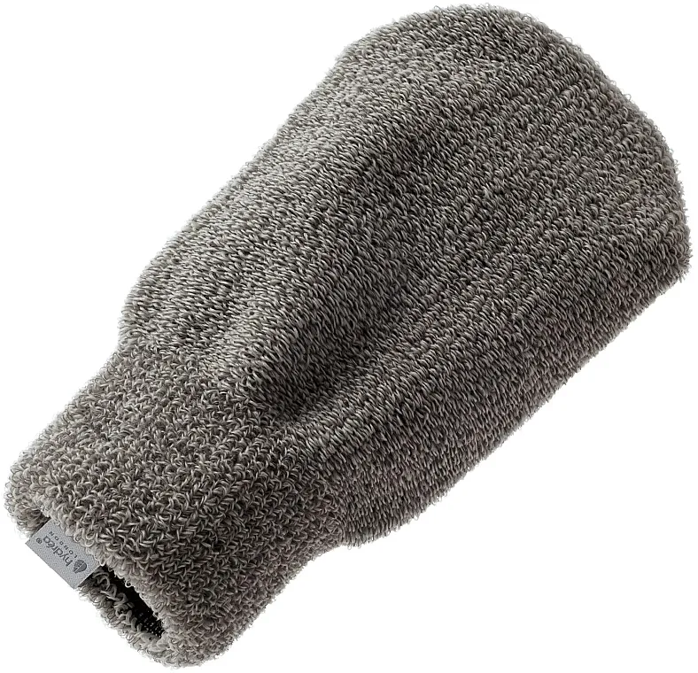 Hydrea London Professional Exfoliating Spa Mitt Grey Spa rukavica za piling, siva