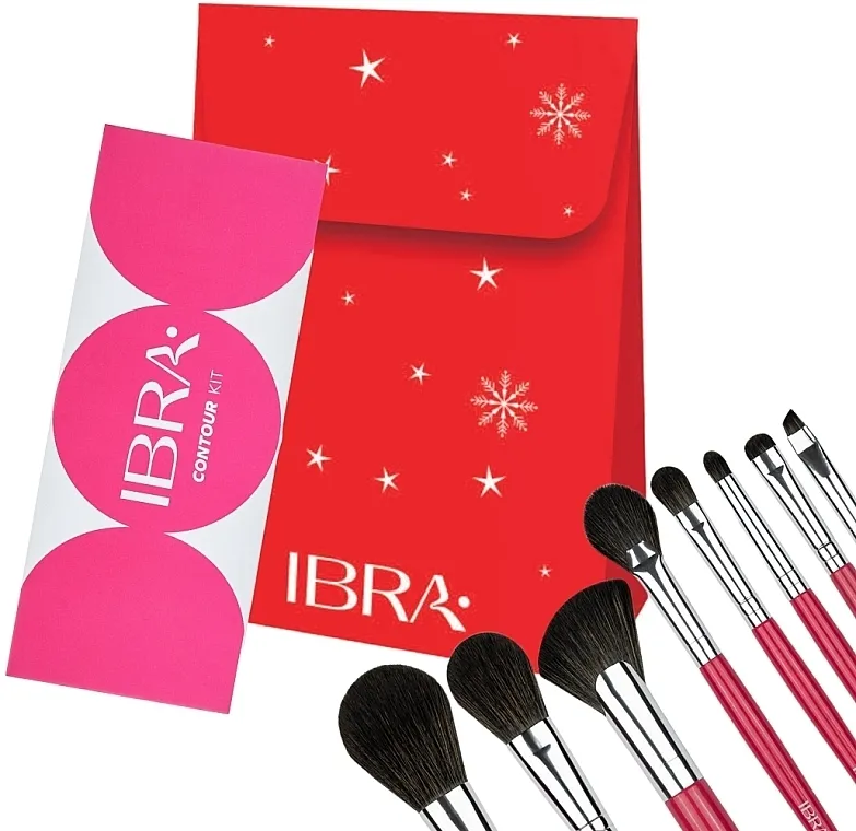 Ibra Gift Set 5 (pallet/6.9g + brushes/8pcs)