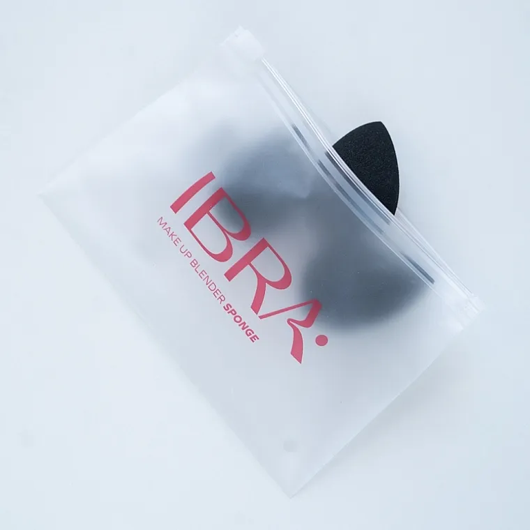 Ibra Make Up Blender Sponge Black Set sunđera za šminkanje, 3 komada, crni