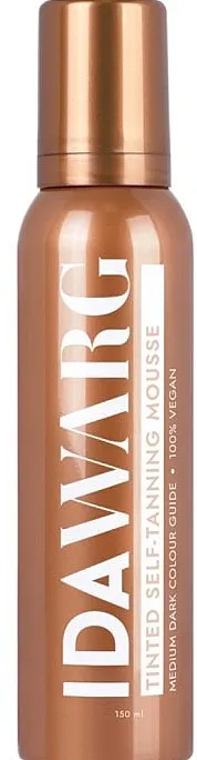 Ida Warg Tinted Self-Tanning Mousse Samopotamnjujući mus lagane nijanse, Srednje Tamna