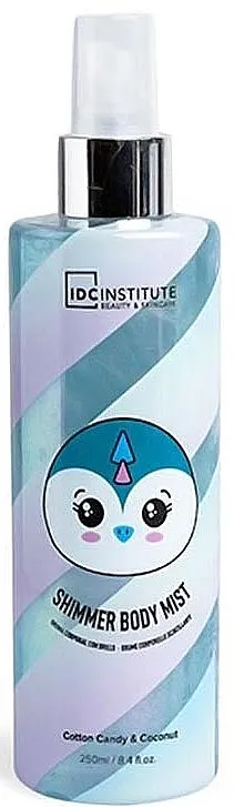 IDC Institute Cute Animals Shimmer Body Mist Penguin Mist za telo sa šljokicama "Pingvin"