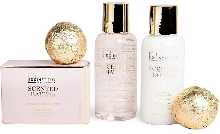 IDC Institute Scented Bath Rose Set, 5 proizvoda