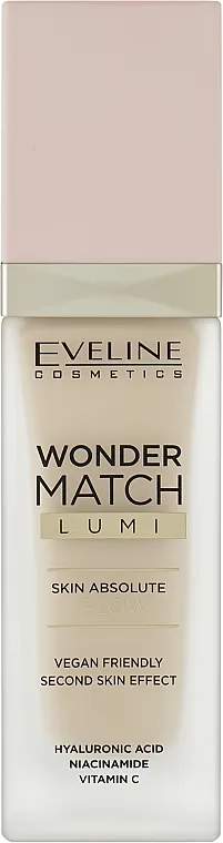 Illuminating foundation Eveline Cosmetics Wonder Match Lumi Foundation SPF 20