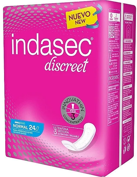 Indasec Discreet Normal Higijenski ulošci, 24 kom