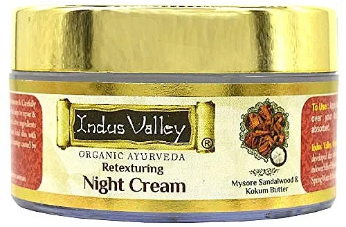 Indus Valley Organic Retexturing Night Cream Noćna krema