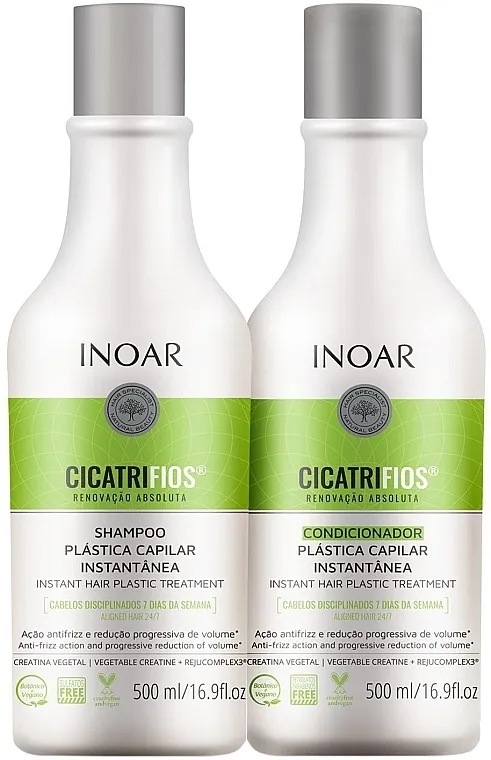 Inoar Cicatrifios (cond/500ml + shmp/500ml) Hair care set