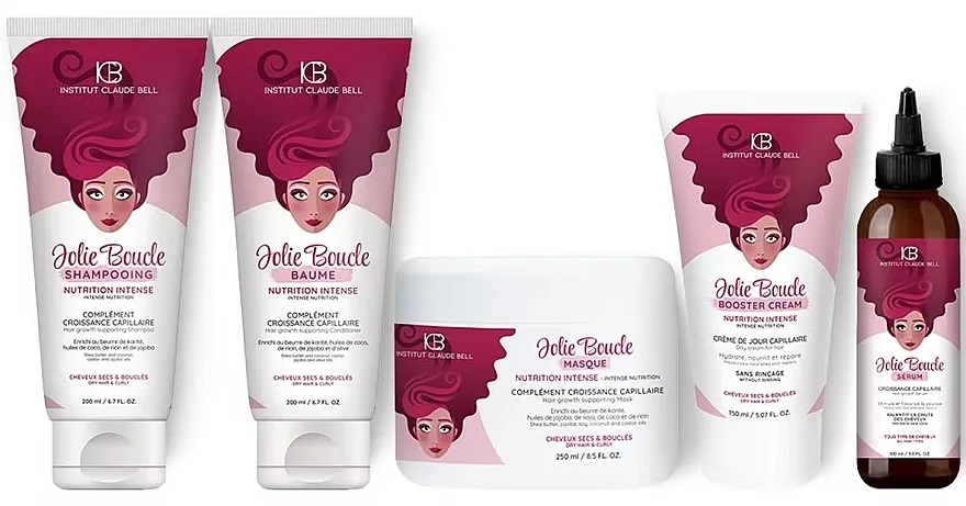 Institut Claude Bell Jolie Boucle Kit Complet Set, 5 proizvoda