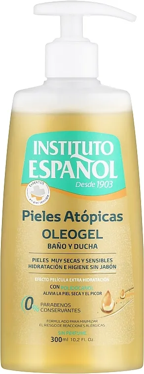 Instituto Espanol Atopic Skin Bath And Shower Oleogel Oleogel za tuširanje, za atopičnu kožu