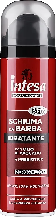 Intesa Classic Black Shaving Foam Moisturizer Pjena za brijanje s uljem avokada