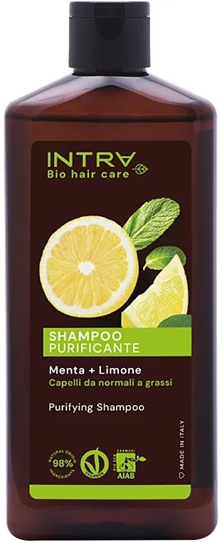 Intra Mint &amp; Lemon Purifying Shampoo Šampon za dubinsko čišćenje