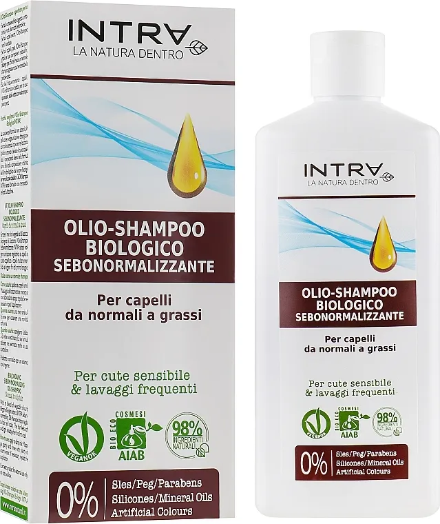 Intra Sebum Normalizing Oil-Shampoo Uljani šampon za masnu kosu