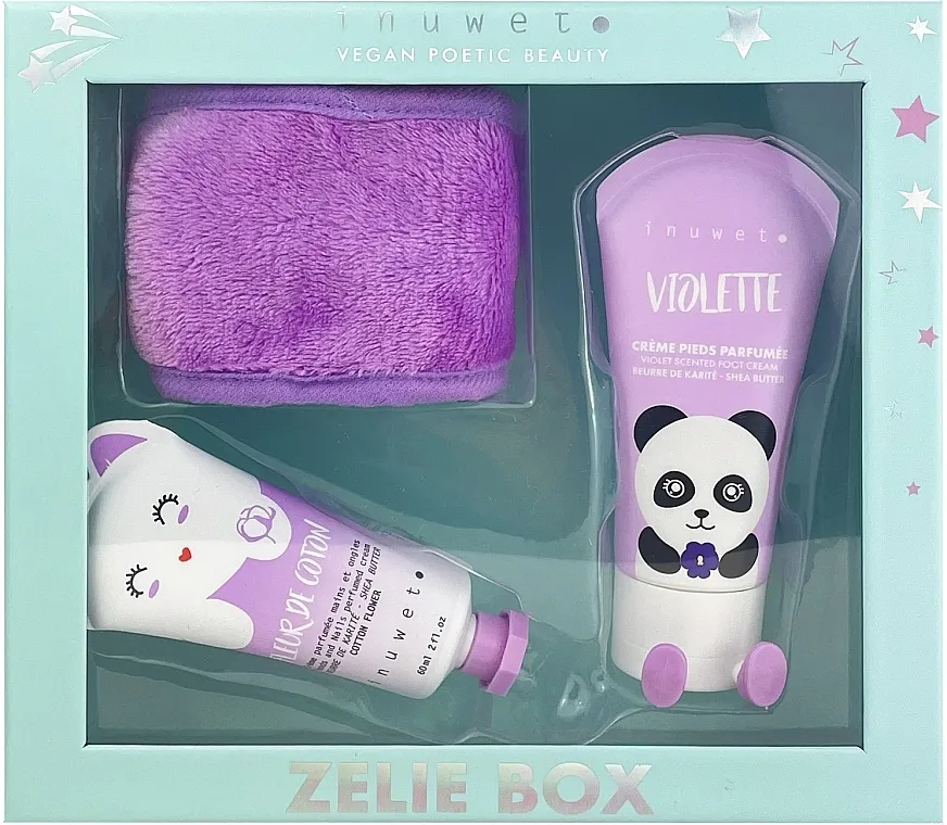 Inuwet Zelie Box (acc/1pc + foot/cr/60ml + h/cr/80ml) Komplet