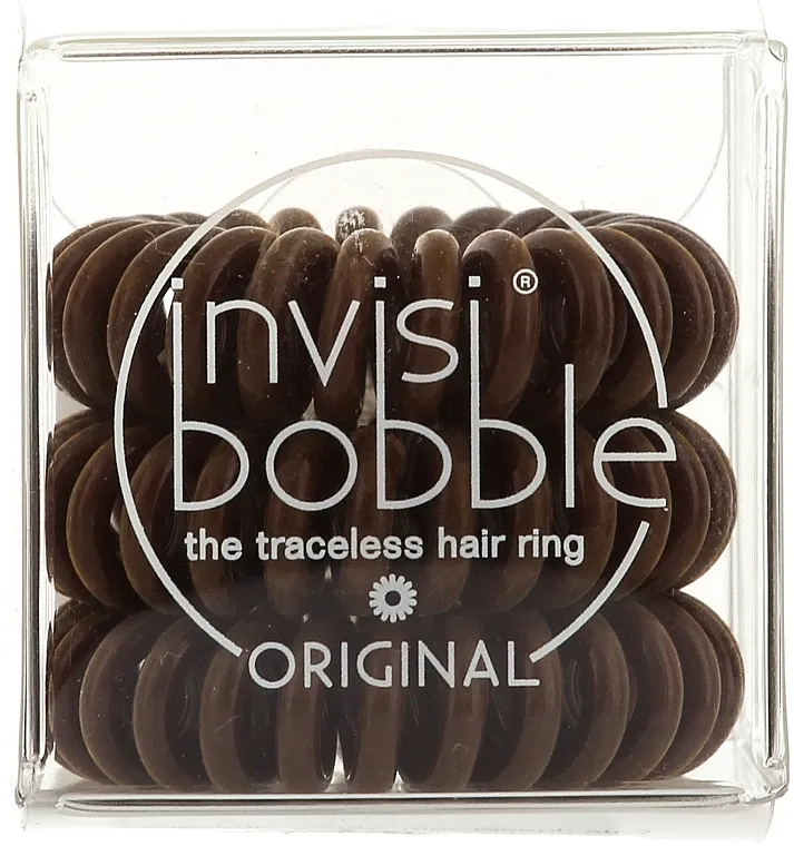 Invisibobble Original Pretzel Brown Gumice za kosu, 3 kom