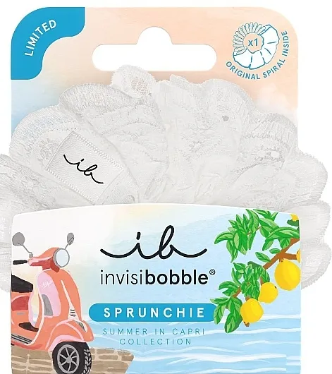 Invisibobble Sprunchie SIC Blanco Bliss Gumica za kosu