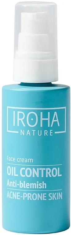 Iroha Nature Acne Prone Skin Oil Control Anti-Blemish Face Cream Krema za lice protiv osipa sa kontrolom masnoće kože